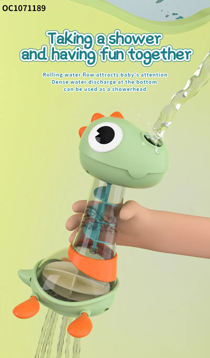 Wholesale Children Cartoon Dinosaur Design Educational Water Play Baby Bathroom Bath Shower Toy