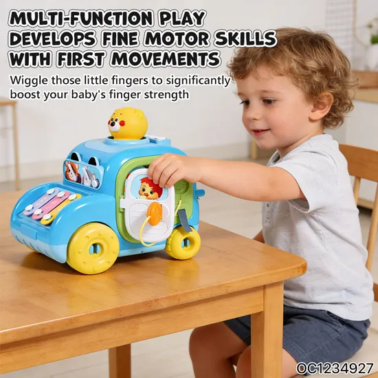 Wholesale Plastic Learning Educational Hand Eye Coordination Xylophone Percussion Musical Instrument Baby Toys