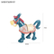 Wholesale Electric Battery Operated Plastic Donkey Walking Animal Model Toy for Children Kids