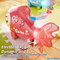 Wholesale Plastic Electric Popular Lighted up Baby Sensory Battery Operated Animal Toys Fish for Baby