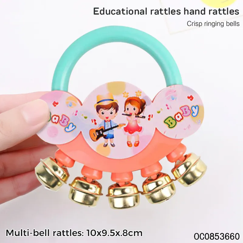 Toy Gifts Hand Bells Rattle-Drum Musical Instrument Rattles Other Baby Toys