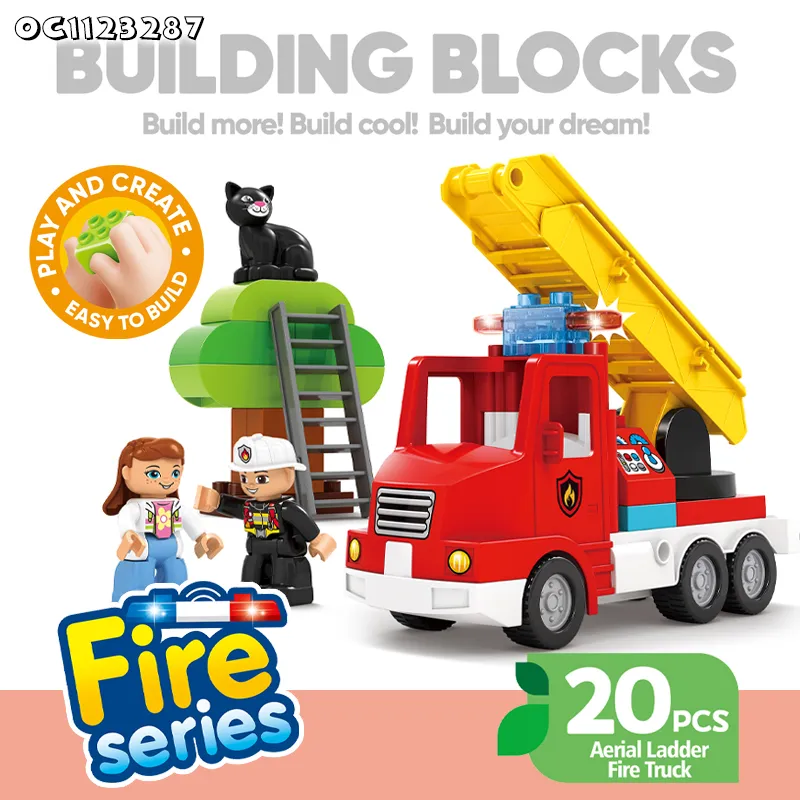 Building Block Assembly Kit for 4 Years Olds with Light and Sound