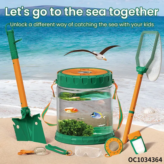 Wholesale Plastic Insect Fish Catching Tools Pools Fun Sand Beachsand Toys