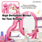 Wholesale Fashion Girls Beauty Products Make up Mirror Dressing Table Pretend Toy with Light and Music