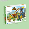 Wholesale Montessori Educational Plastic Mini Dinosaur Building Blocks Toy for Kids