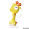 Wholesale Montessori Musical Rattle Sand Giraffe Soft Baby Teether Silicone Chewing Toy