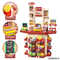 Children Pretend Play Preschool Model Home Big Supermarket Kids Cashier Game Register Toys with Goods Shelves