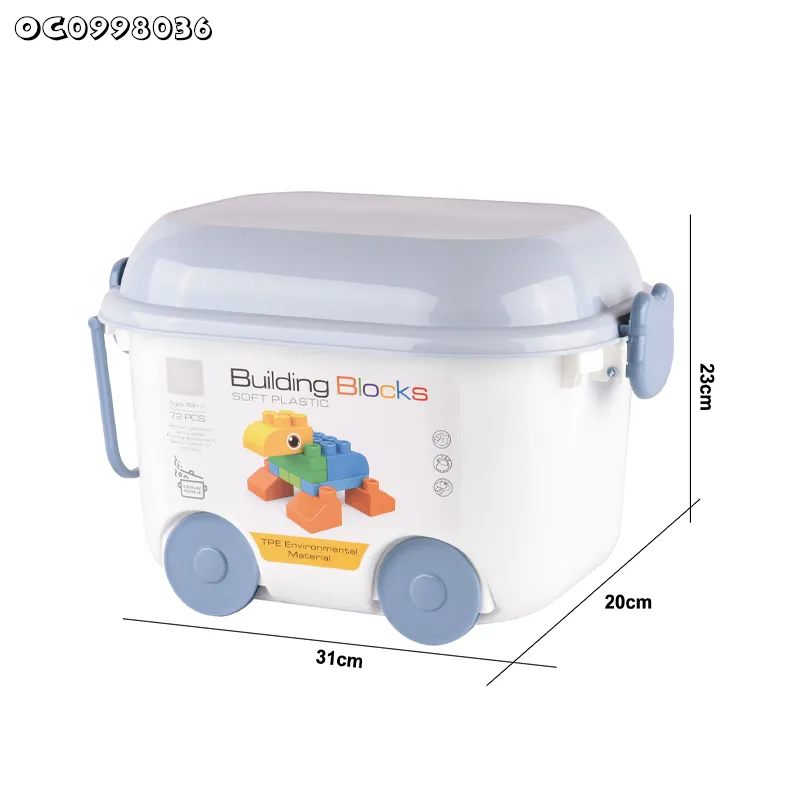 Wholesale Montessori Education Plastic Blocks Building Popular DIY Toys