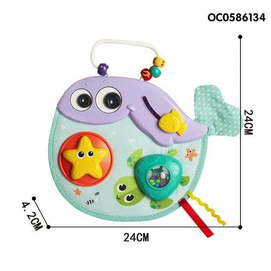 Baby Montessori Newborn Educational Rattle Sensory Toys