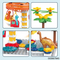 Wholesale Educational Montessori Dinosaur Small Plastic Building Blocks Popular DIY Toys