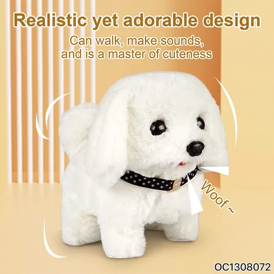 Wholesale Pet Creative Custom Stuffed Animals Electrical Plush Dog Toys for Kid
