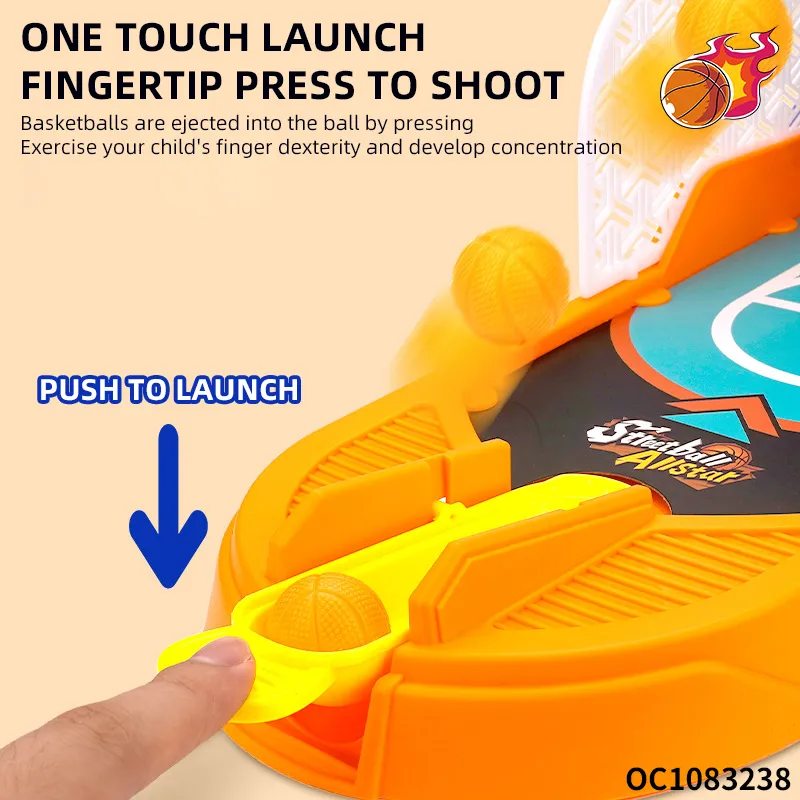 Wholesale Family Interactive Board 2 Players Fighting Fun Toy Games Basketball Ball Hoop Game for Kids