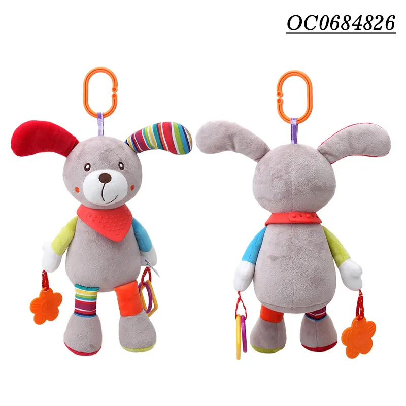 Wholesale Stuffed Bed Bell Hanging Plush Doll Sensory Toys Doll for Babies