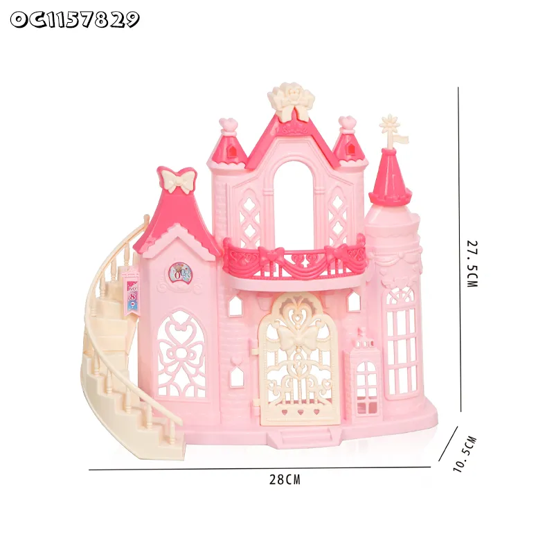 Wholesale Miniature Educational 1/6 Scale Model Plush Rabbit Doll House Miniature Furniture Toys