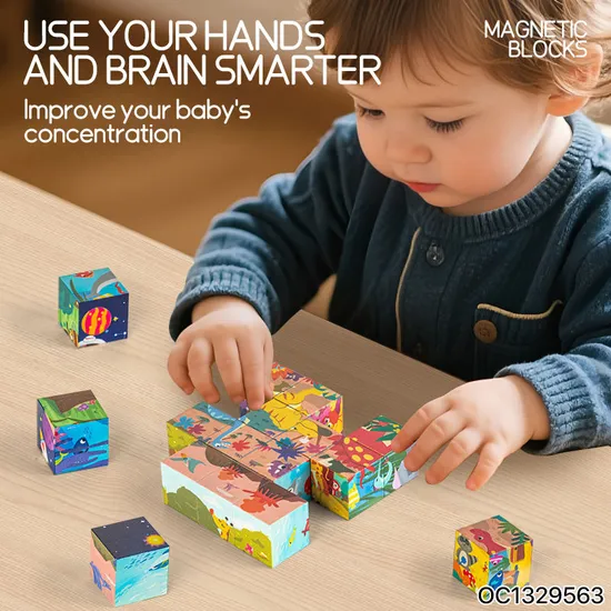 Jigsaw Puzzles Baby Preschool Cognitive Children Educational Learning Toy