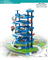 Multi Floors Track Parking Lot Toys Games Popular Toy with Battery Powered Car