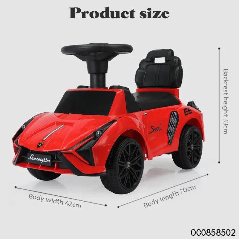 Wholesale Baby Kids Electric Ride on Plastic Toy Cars for Kids with Light and Sound