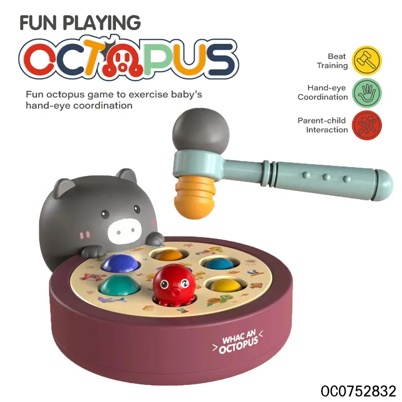 Wholesale Interactive Kids Family Children Baby Whack a Mole Electronic Board Game