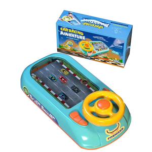 Racing Adventure Custom Classic Intelligence Steering Wheel Toy Baby Electric Game