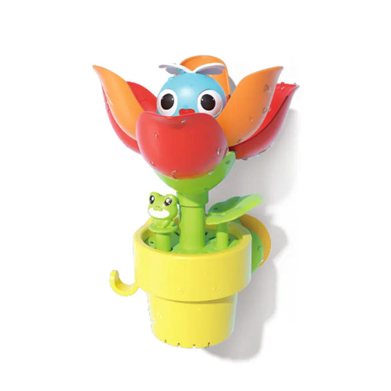 Wholesale Children Bathroom Flower Summer Water Play Game Equipment Splashing Baby Bath Toy
