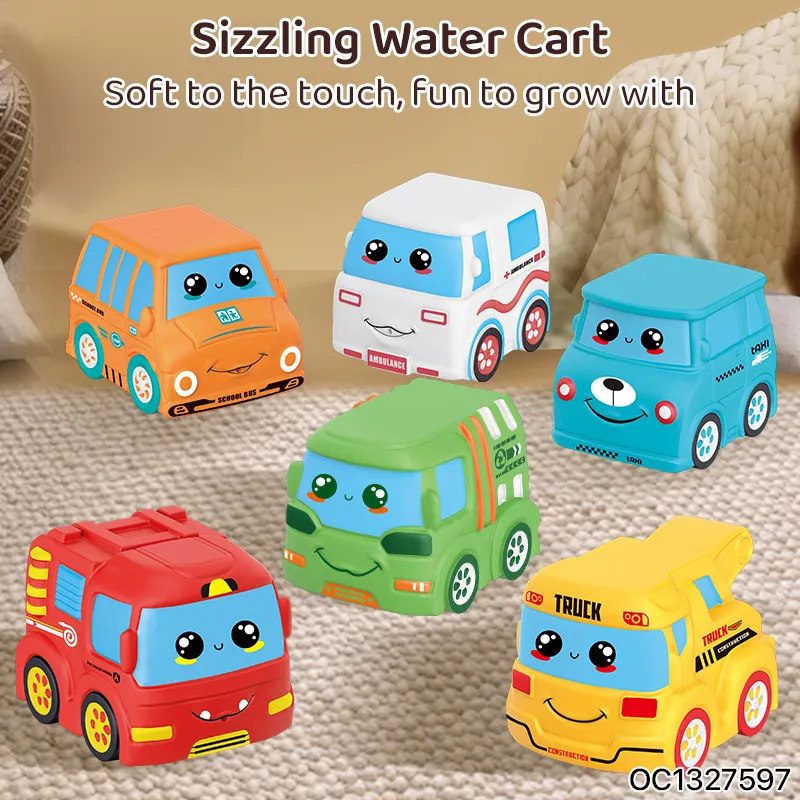 Wholesale Spray Water Bath Montessori Rubber Sensory Baby Bath Bathing Games Shower Toy