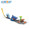 Children's Electric Plastic Shark Slot Car Race 360 Degree Curved Track Orbit Toy