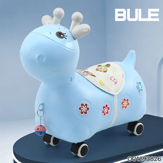 Wholesale China Children Cartoon Deer Plastic Kids Battery Operated Ride on Style Baby Electric Balance Car