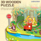 100PCS 2025 The Latest Educational DIY Toy Games Music Box Wooden Jigsaw Puzzles Toy for Kids 6 Years Old Assemble