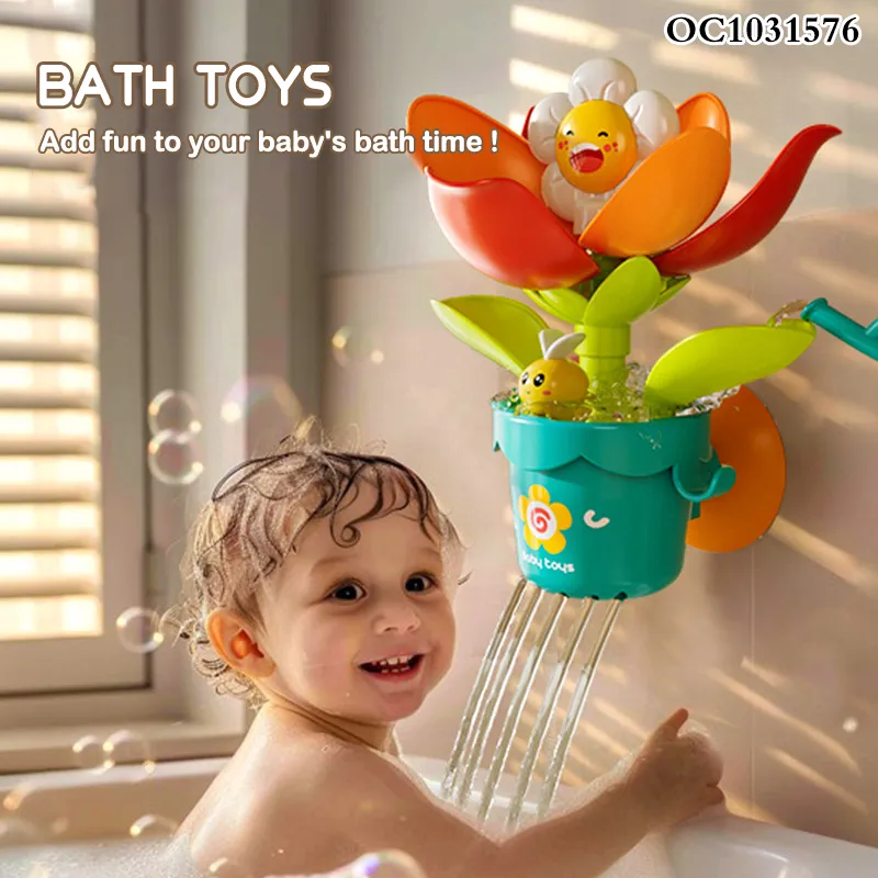 Wholesale Kids Shower Water Flower Bath Baby Water Game Toy for Kids