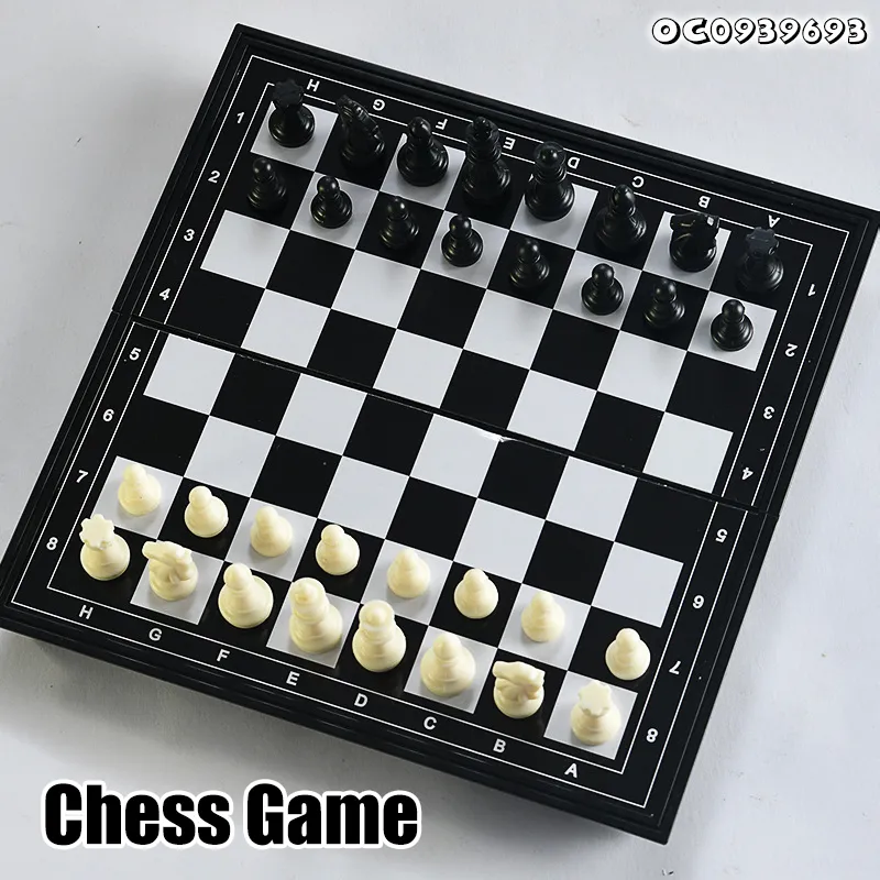 Wholesale Kids International Foldable Children's Plastic Classic Chess Board Game