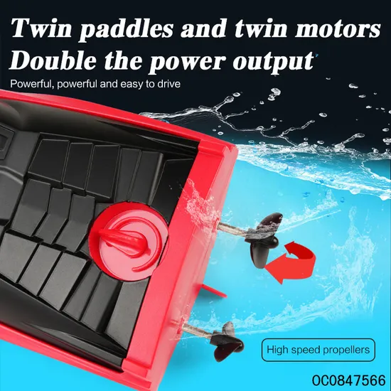 Wholesale Electric Plastic Model Boatlight up High Speed Ship Fast RC Racing Radio Control Boat
