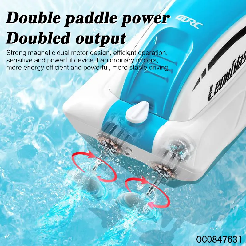 Wholesale Electric Racing Game Toys 2.4G R/C Remote Control Plastic High Speed Toy Boat
