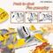 Parking Lot Toy Car Adventure Kids Race Track Toy for 3 4 5 Age Boys with Diecast Engineering Trucks Plastic Catapult Plane Toy
