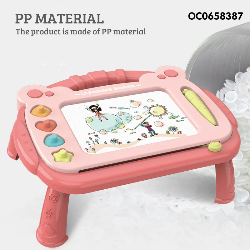 Kid Coloring Set Magnetic Writing and Drawing Board Toy with Pen Accessories