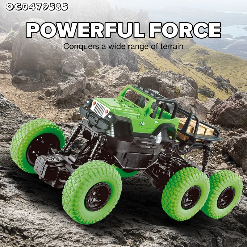 New Model 1: 16 Scale Cheap Wholesale Toys Climbing off Road Remote Control 6 Wheel RC Car