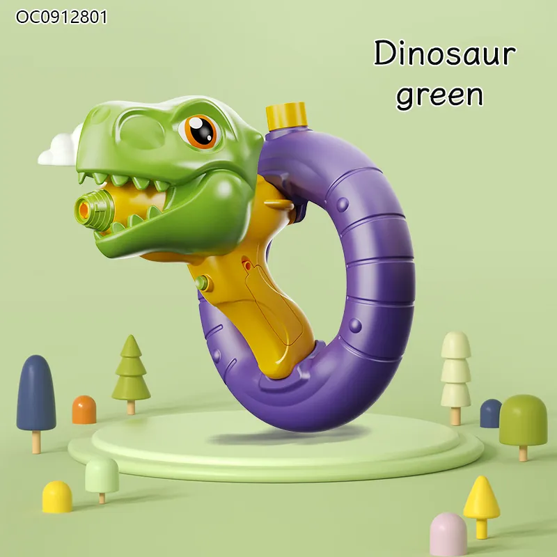 Summer Game Outdoor Beach Play Dinosaur Wrist Gun Plastic Gift Automatic Large Capacity Electronic Water Guns for Children