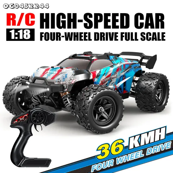 Wholesale High Speed Electric Car Remote Control Drifting off Road Toy Fast 1: 18 Scale Model Toy Car
