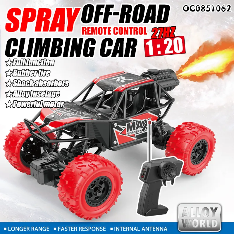 1: 20 Scale off Roading Alloys Model High Speed Toy Remote Control Car