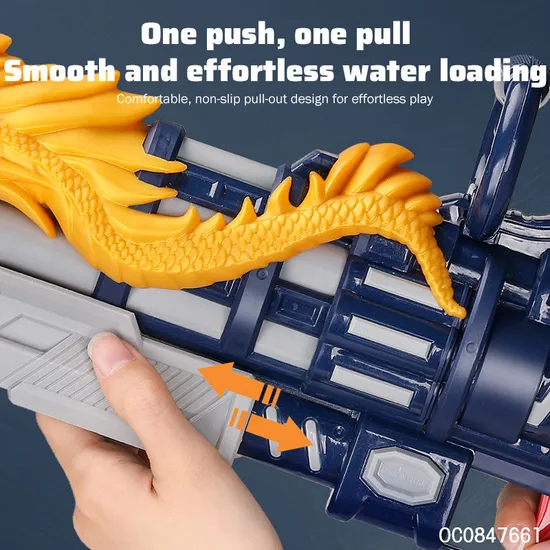 Water Park Shooting Games High Power Long Range Plastic Factory Kids Toy Wholesale High Pressure Water Gun for Children