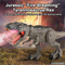 OEM ODM Custom Electric Simulation Battery-Operated Walking Dinosaur for Kids' Gift