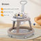 Height Adjustable Round Latest Design Small Size Safety Lovely Baby Chairs Baby Walker with Wheels for Infant Learning Walk