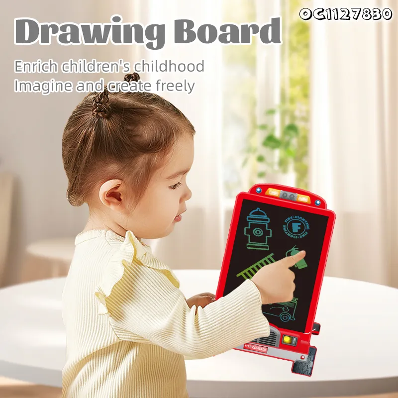 Kids Educational Toys Hot Selling Painting Tool Pad Erasable LCD Panel Colorful Writing Tablet Drawing Board 8.5 12 15 Inch