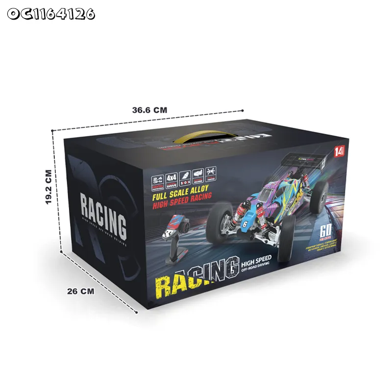 Remote Control Race 1: 12 Scale Model Car High Speed RC Toy Items off Road Alloy Metal Cars for Kids