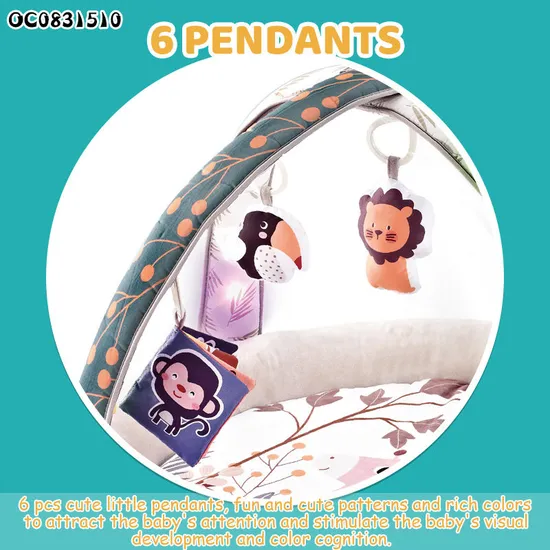 Hot Selling Baby Flooring Training Mat Newborn Baby Music Creative Activity Play Mat with Light Music