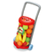 22 Pieces Kitchen Cutting Vegetables Plastic Fruit Food Toy with Cart