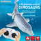 Easy Self Assembly Model Waterproof Remote Control Dinosaur Gray Customized Swimming Pool Plastic Toy Sea Animals for Kids Boys