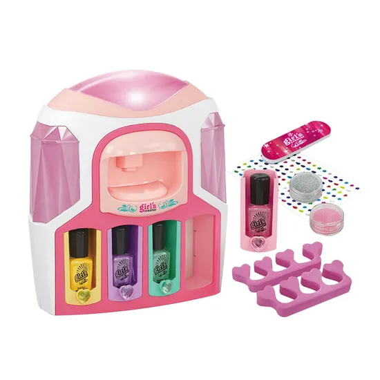 Toys Cosmetic Beauty Make up Toys Kids Nailpolish Machine Set for Girl