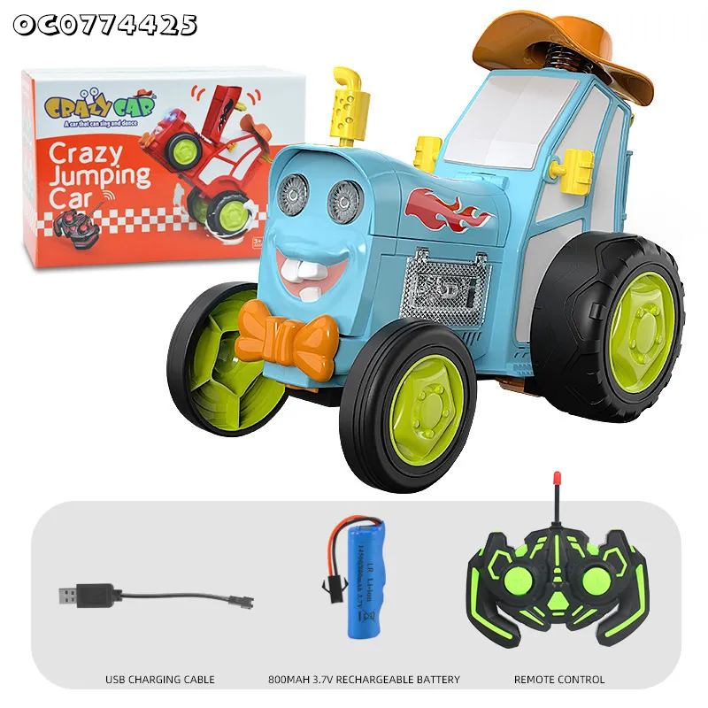 Wholesale RC Hobby Kids Remote Control Stunt Car with Light and Music