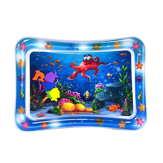 Summer Soft Safe Portable Cooling Mat Baby Kids Sensory Mats Inflatable Activity Training Water Play Mat