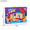 DIY Plastic Sand Castle Building Block Toys Building Materials for House Construction Game with Magic Sand